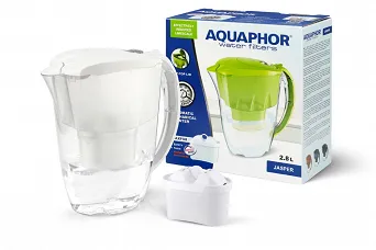 AQUAPHOR JASPER dzbanek filtrujący 2,8L + wkład B100-25 maxfor biały